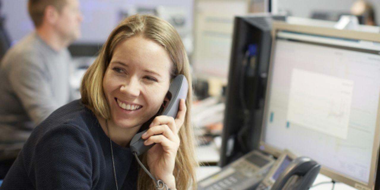 Woman on the phone